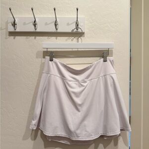 white sport skirt